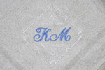 Monogram na ręczniku